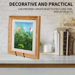5-Pack 10.3 In. Black Decorative Stand Display Easels for Plates, Books, and Fra