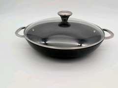 Le Creuset 12” Toughened Nonstick Shallow Casserole Pan 3.6L/3 4/5 Qt. H21052