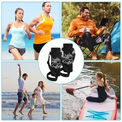Reallnaive 2 Pcs Carnival Cruise Essentials about 3.15 inches/ 8 cm, black