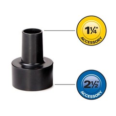 1-1/4 In. and 2-1/2 In. VT2532 Spiral Flexible Crevice Tool Accessory Shop Vacuu