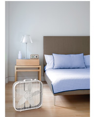 20″ Cool Colors Classic Box Fan with Weather-Resistant Motor, 3 Speeds…