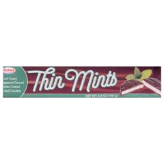 Zachary (1) Box Thin Mints – Cool Creamy Peppermint 5.5 Ounce (Pack of 1)
