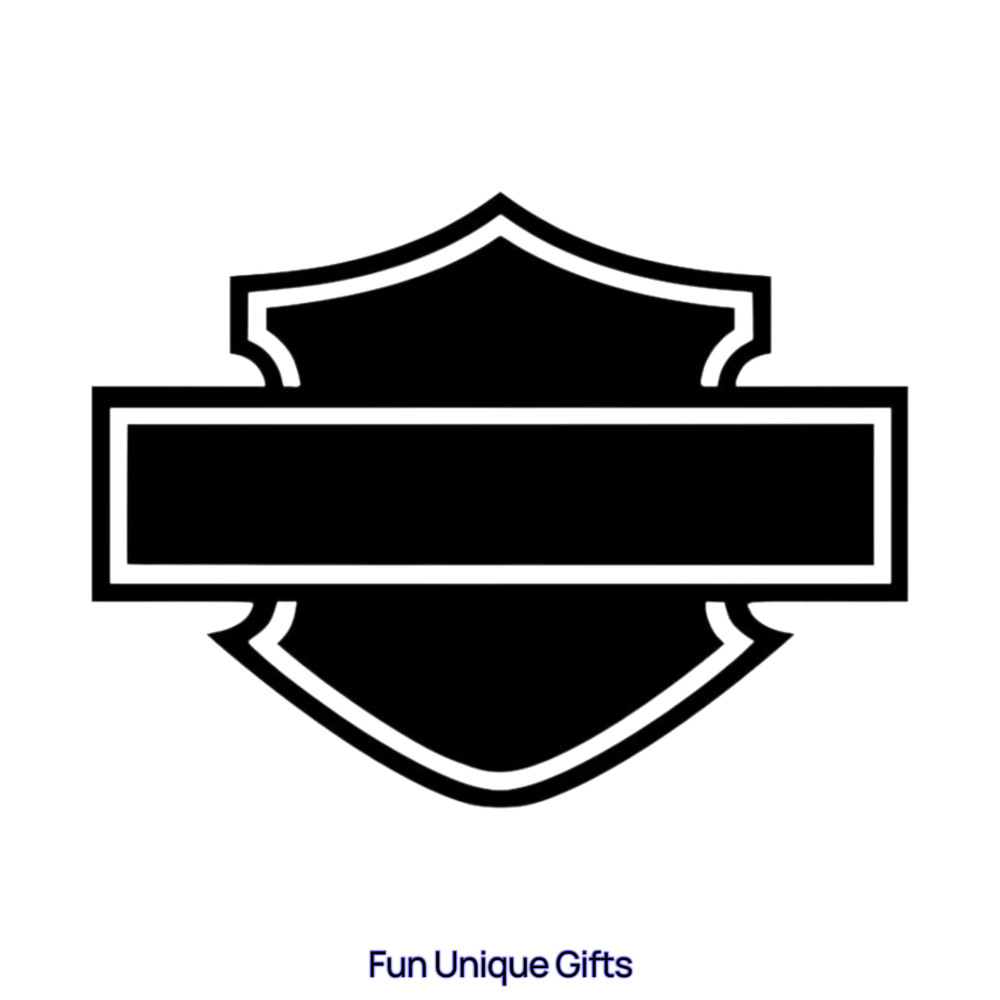 Harley Shield Vinyl Decal Sticker -Multiple Colors & Sizes- SHIPS FREE!