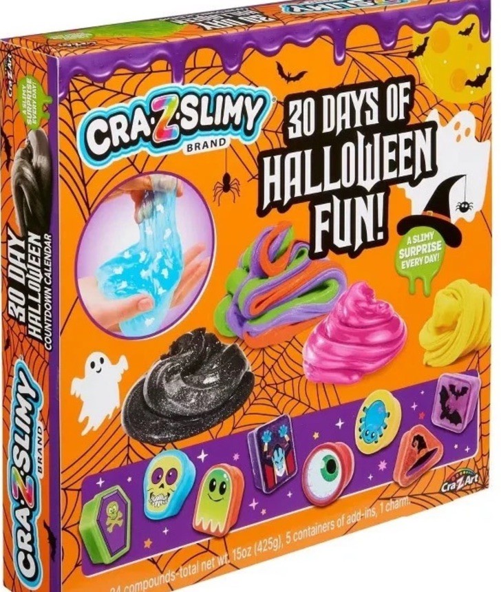Cra-Z-Slimy 30 Days of Halloween Fun Countdown Calendar