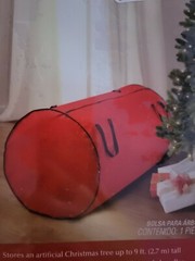 58 In X 29 In Red Tree Storage Bag Fir Christmas Trees Up To 9 Ft Tall