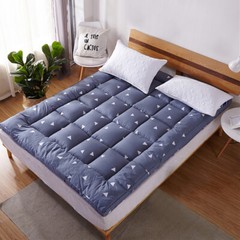 Soft Quilt Mattress Pad Topper Fitted Cooling Breathable Bed Protector Washable