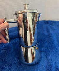 Easyworkz 6 espresso cup stainless steel maker – gas, electric, induction stoves