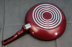 T-fal Essentials 2pc Nonstick Frying Pan Set 8 & 10.5 Inches Red