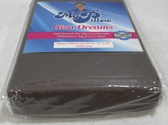 My Pillow Giza Dreams Queen Pillowcase Set (2) 21″ x 34″ Dark Gray Egyptian New!