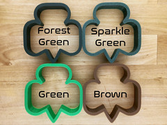 Scouting Cookie Cutters Set Girls Troop Meeting Camping Hiking Leader 3D Printed