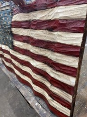 Patriotic, Wall Art Décor, Wedding American Wooden Flag, Rustic American Flag,