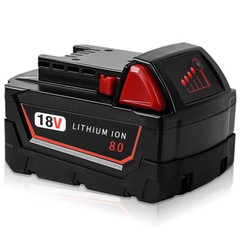 1/10Pack For Milwaukee for M18 Lithium 8 Ah Extended Capacity Battery 48-11-1860