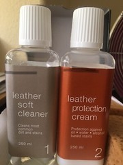 Leather Master Anti-Aging System Protect & Clean Leather Kit **READ**