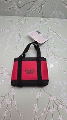 Trader Joe’s Black Trim Micro Tote With Grocery Bag 2 In 1 Mini Ltd Edition NWT