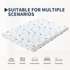 5 Inch Gel Memory Foam Mattress in a Box, CertiPUR-US Certified and Breathable