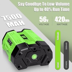 Genuine EGO POWER+ BA2800T 56V 7.5 Ah Lithium-ion Battery Upgrade Fuel Gauge