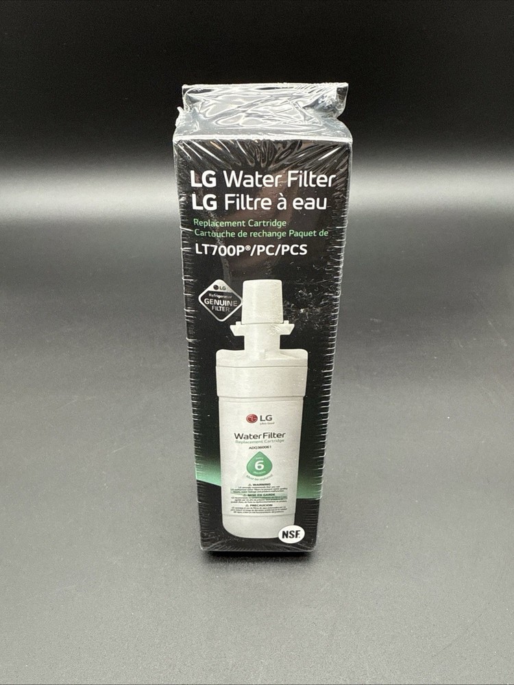 LG water Filter Replacement Cartridge LT7000P ADQ747935 New Sealed