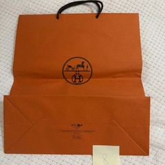 Authentic Large Hermes Shopping Bags (8 qty) 16.5” W x 18.5H ” x 6.75”D