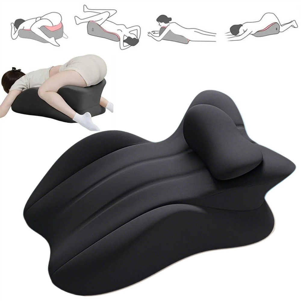 US Wedge Pillow For Couple Intimacy Foam Perfect Position Ergonomic Butt Cushion