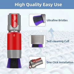 Durable Scratch-Free Soft Dusting Brush for Dyson V7, V8, V10, V11, V12 & V15