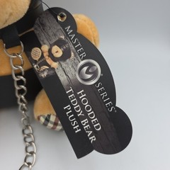 Master Series Polyurethane PU Faux Leather Hooded Bondage Bear, New