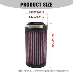Air Filter 26mm for Yamaha Banshee YFZ 350 Air Pod Filter (Pack of 2)