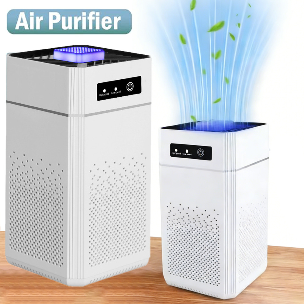 Large Room Air Purifier Home HEPA Washable Filter Air Cleaner for Allergies Pets