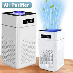 Large Room Air Purifier Home HEPA Washable Filter Air Cleaner for Allergies Pets