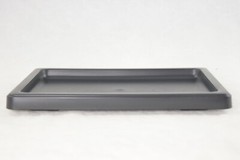 Japanese Rectangular Black Plastic Humidity/Drip Tray for Bonsai Tree 8.5″- 18″