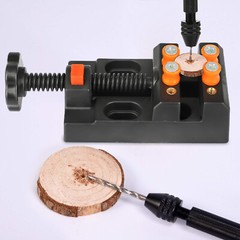60Pcs Mini Micro Hand Drill Bits Set Small Manual Keyless Chuck Pin Vise Rotary