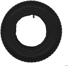 3.25/3.00-8 Wheelbarrow Tire and Inner Tube (1 Set) by Air Filled 4PR and ma…