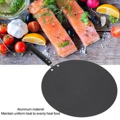 Nonstick Crepe Pan, Nonstick Flat Skillet Stove Pan Pancake Griddle Pan for G…