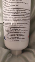Aqua-Pure AP717 Inline Water Filter for Refrigerator No Chlorine Taste/Odor