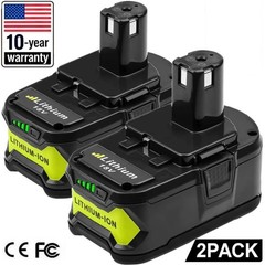 2PACK For RYOBI P108 18V One Plus 6.0Ah High Capacity Battery Lithium-Ion Li-Ion