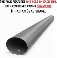 Replacement Horizontal Pool Leg/pole For Bestway Power Steel 18ft x48in pool