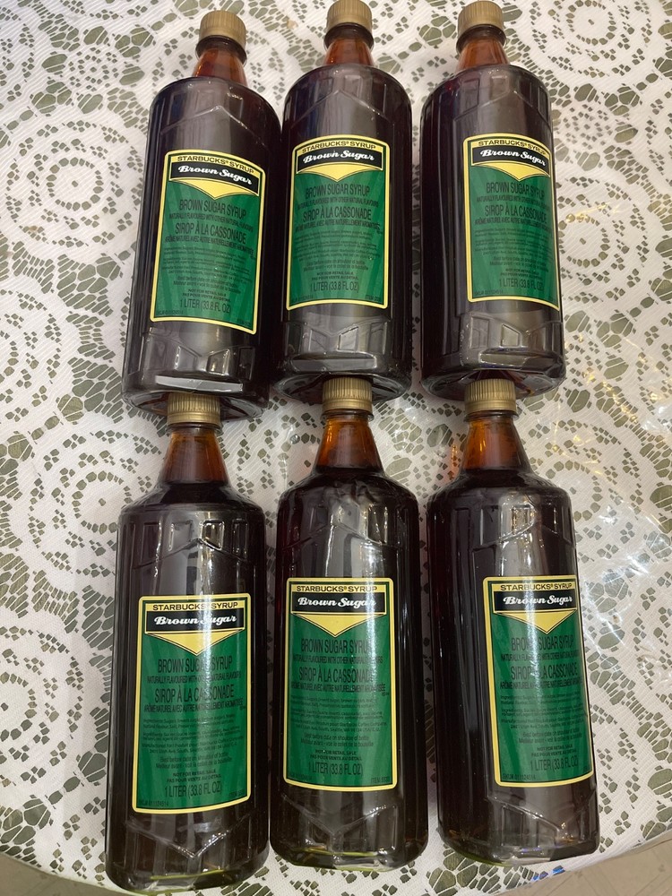 SBUX Brown Sugar Syrup Coffee Flavoring, (fresh) – sept 2026