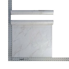 Faux marble stone off white tan gray silver metallic modern Vinyl wallpaper roll