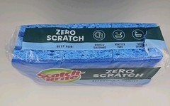 Scotch-Brite Zero Scratch 9 Count Scrub Sponges (4.4in x 2.6in x 0.7in ea)