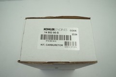 NEW GENUINE OEM KOHLER PART # 14 853 90-S CARBURETOR WITH GASKETS