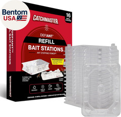 DEFIANT Reusable Ant Traps Indoor Refill (16 Pack) – Effective Liquid Ant Killer