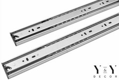 Soft Close Full Extension Drawer Slides Ball Bearing Side or Rear Mount