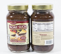 2 Borden None Such Mincemeat CLASSIC ORIGINAL 27 ounce jar 03/25/2027