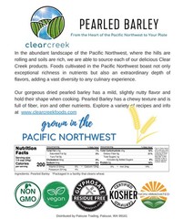 Clear Creek, Pearled Barley, 4 LBS