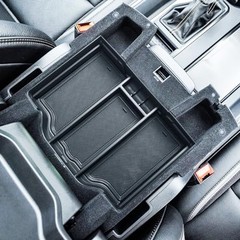 Full Center Console Organizer Compatible with 2019-2023 2024 2025 2026 Black