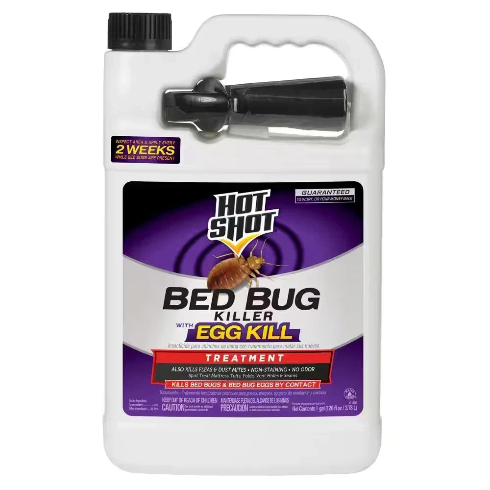 Bed Bug Killer With Egg Kill 1 Gallon, Ready-To-Use, Non-Staining Spray Control