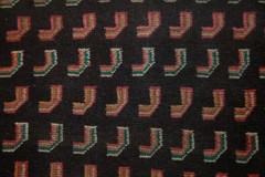 Vintage Pink Traditional Area Rug 5×11 Hand-knotted Wool Geometric for Any Room