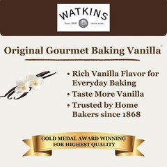 Watkins All Natural Original gourmet baking Vanilla with Pure Extract 8 fl oz…