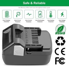 For HITACHI 4.0Ah 18V Battery BSL1850 BSL1840 BSL1830 BSL1815X 330139 Li-ion US
