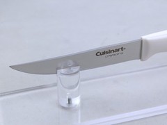 Cuisinart CLASSIC 4.5″ STEAK Knife w/ HIGH-CARBON Steel Blade & WHITE Handle