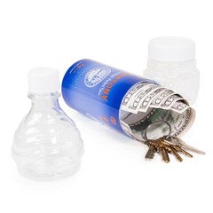 3Compartment Hidden Water Bottle Diversion Safe Can Secret Stash Bottle Security